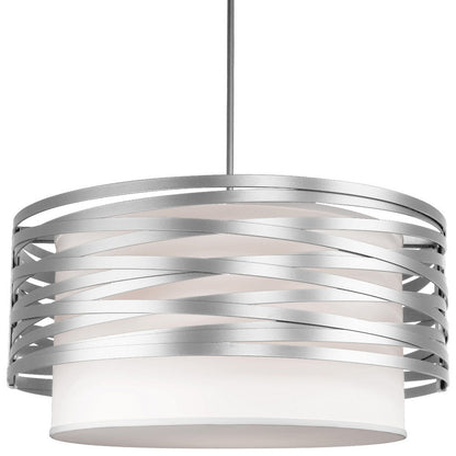 Tempest Drum Pendant with Shade