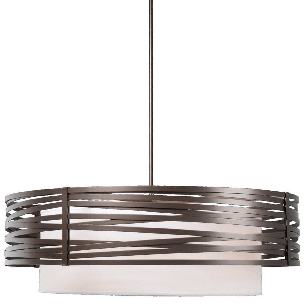 Tempest Drum Pendant with Shade