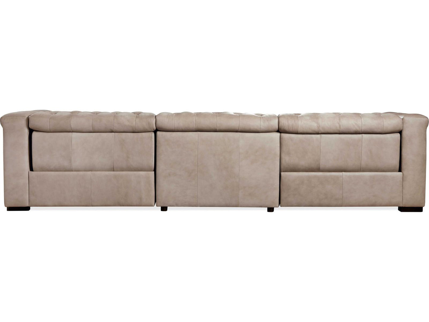 Savion Grandier Power Reclining Sofa with Power Headrest in Giovanni Taupe Leather