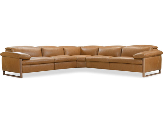 Jericho Five-Piece Power Reclining Sectional