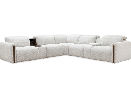 Anaheim Seven-Piece Power Sectional