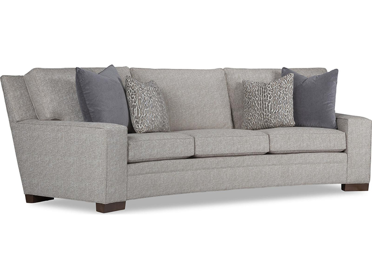 3-Seat Unwind Upholstered Sofa with Tall Back