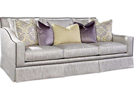 Aven Upholstered Sofa with Nailhead Trim
