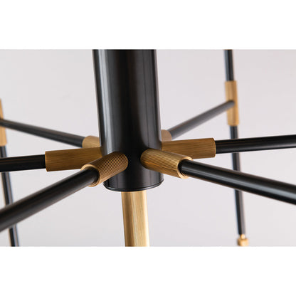 Bowery 9-Light Two-Tier Chandelier