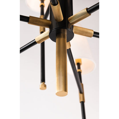Bowery 9-Light Two-Tier Chandelier