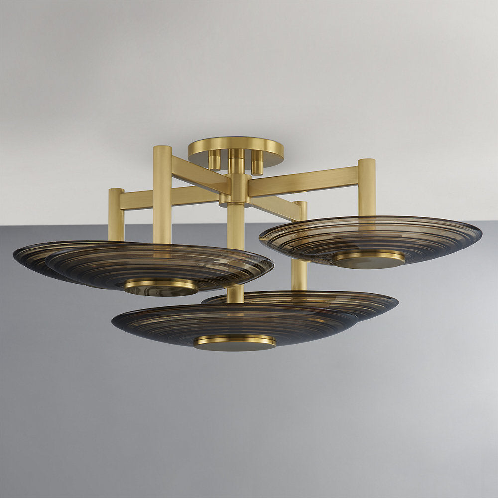Griston LED Semi-Flushmount