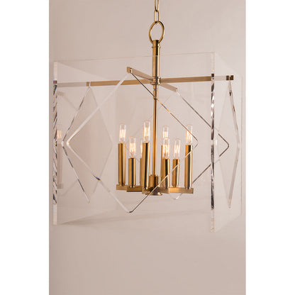 Travis Eight Light Pendant