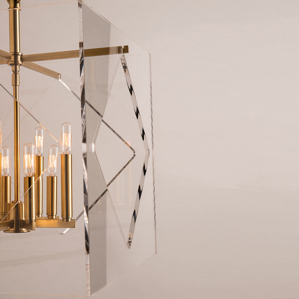 Travis Eight Light Pendant