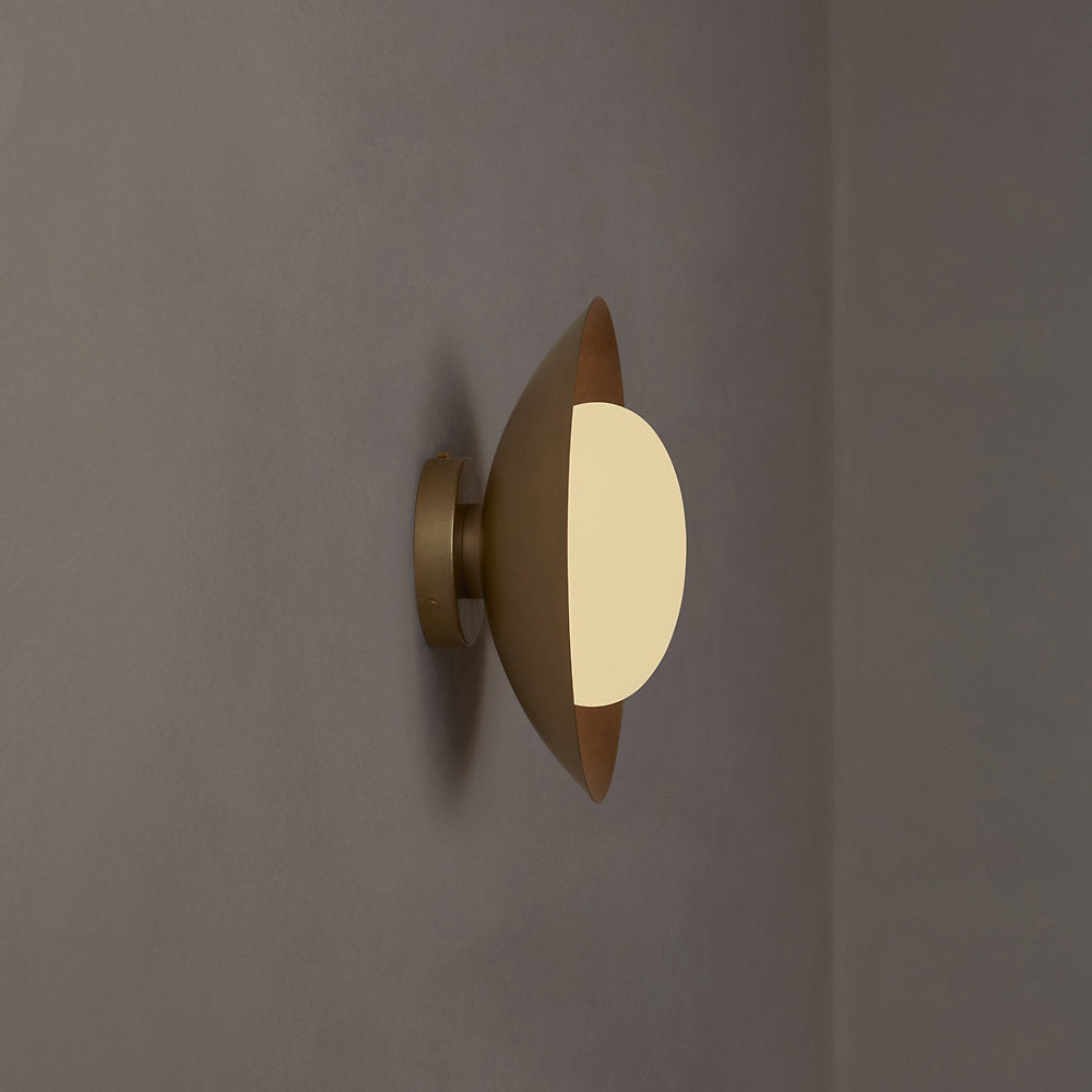 Brass Arundel Mushroom Wall / Flushmount