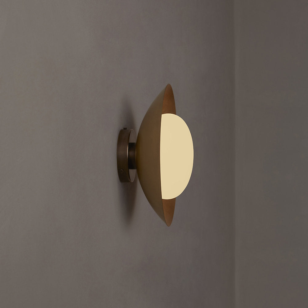 Brass Arundel Mushroom Wall / Flushmount