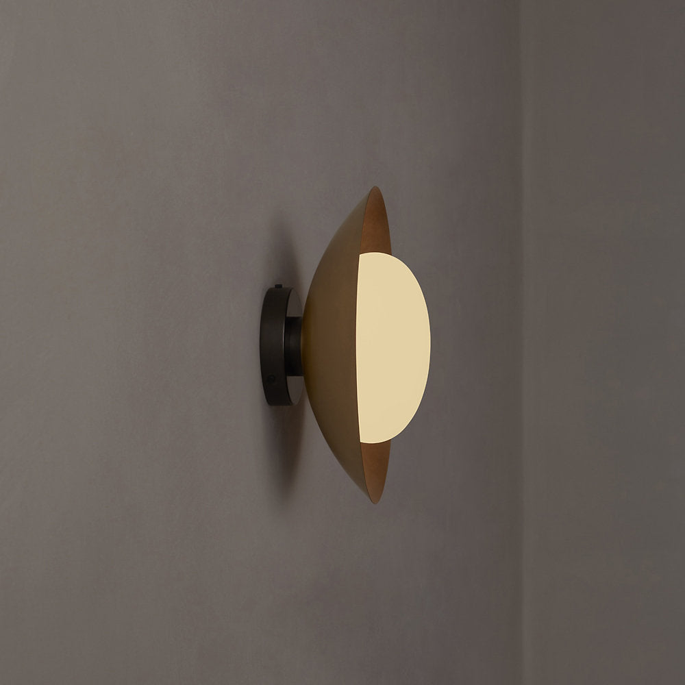 Brass Arundel Mushroom Wall / Flushmount