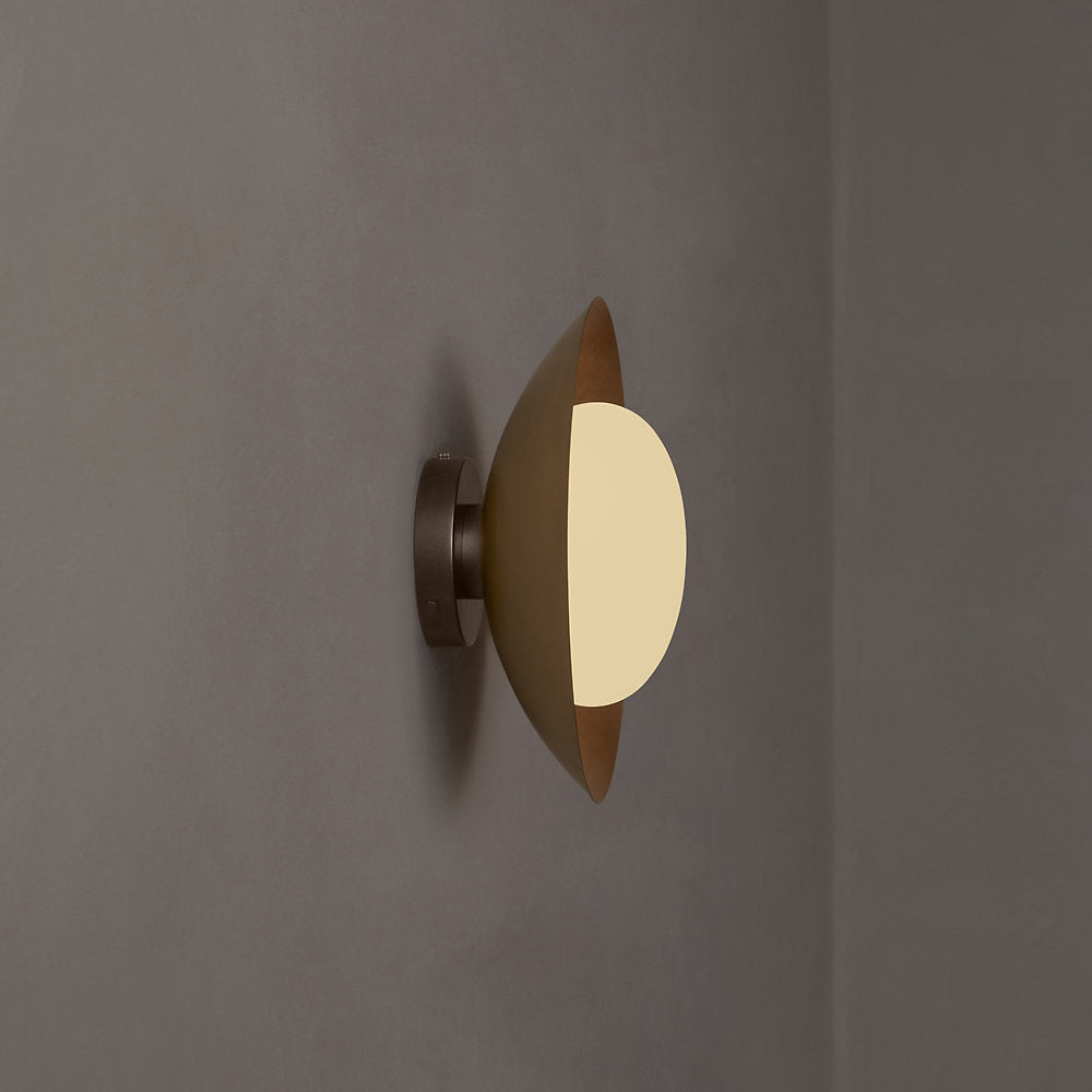 Brass Arundel Mushroom Wall / Flushmount