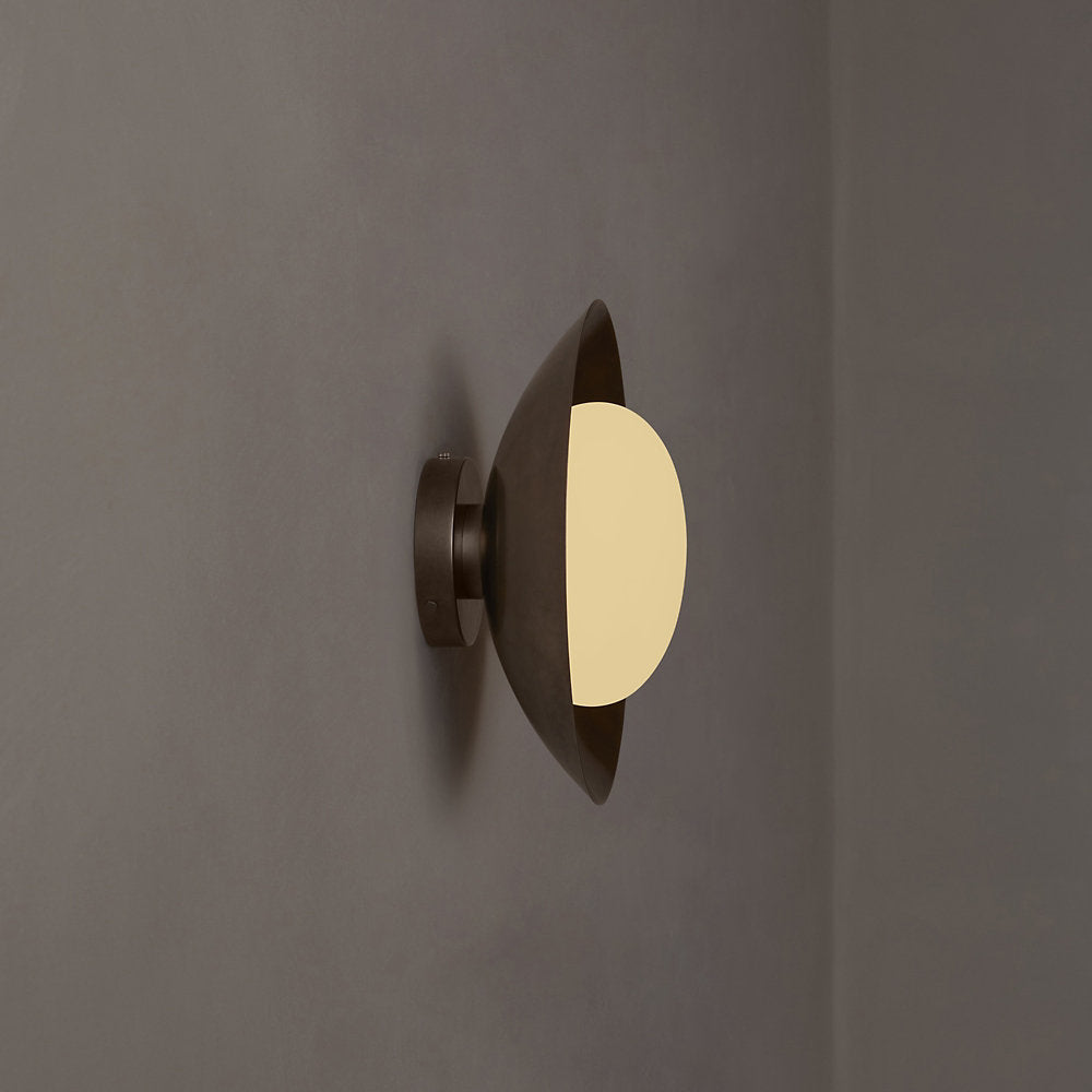 Brass Arundel Mushroom Wall / Flushmount