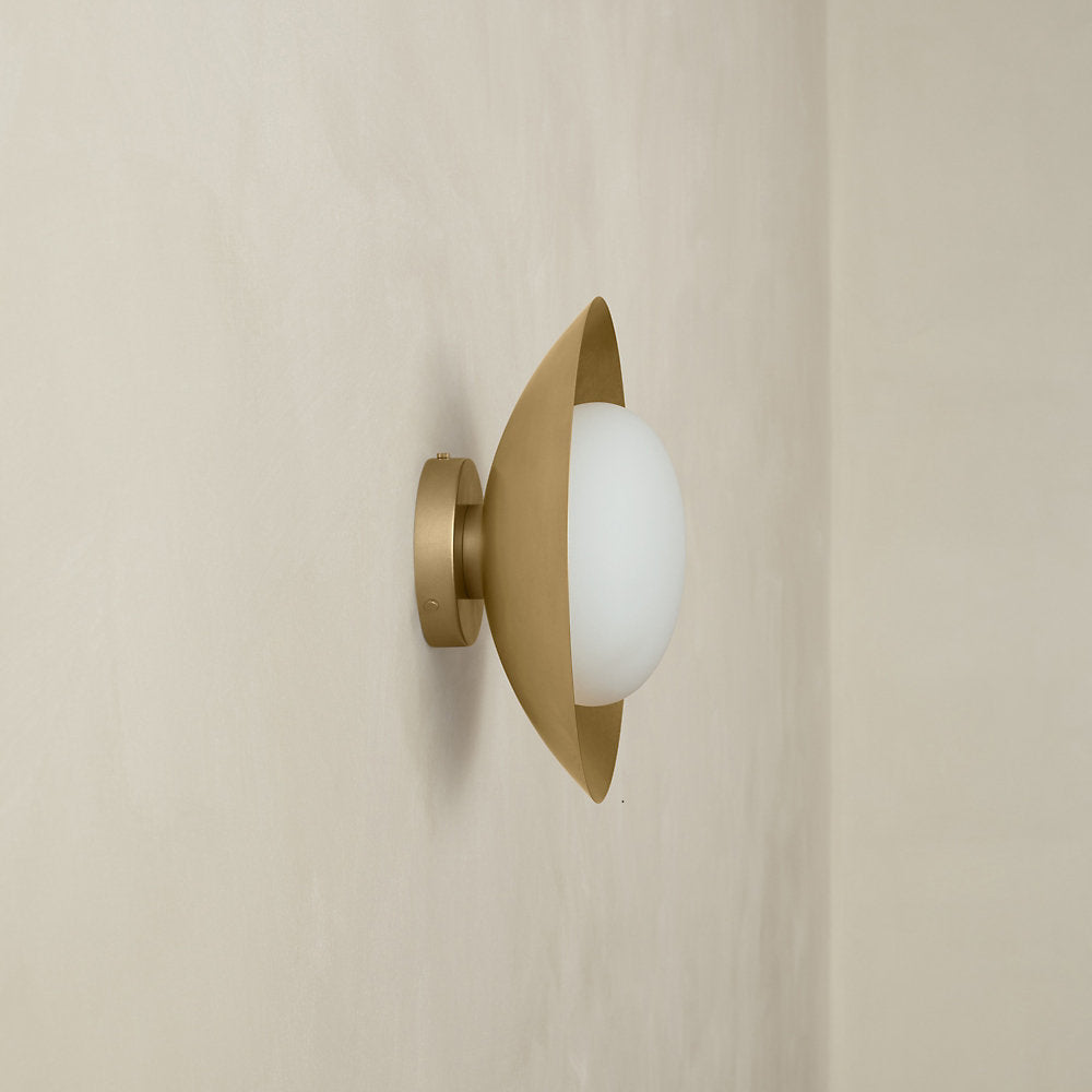Brass Arundel Mushroom Wall / Flushmount