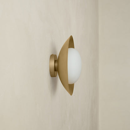 Brass Arundel Mushroom Wall / Flushmount