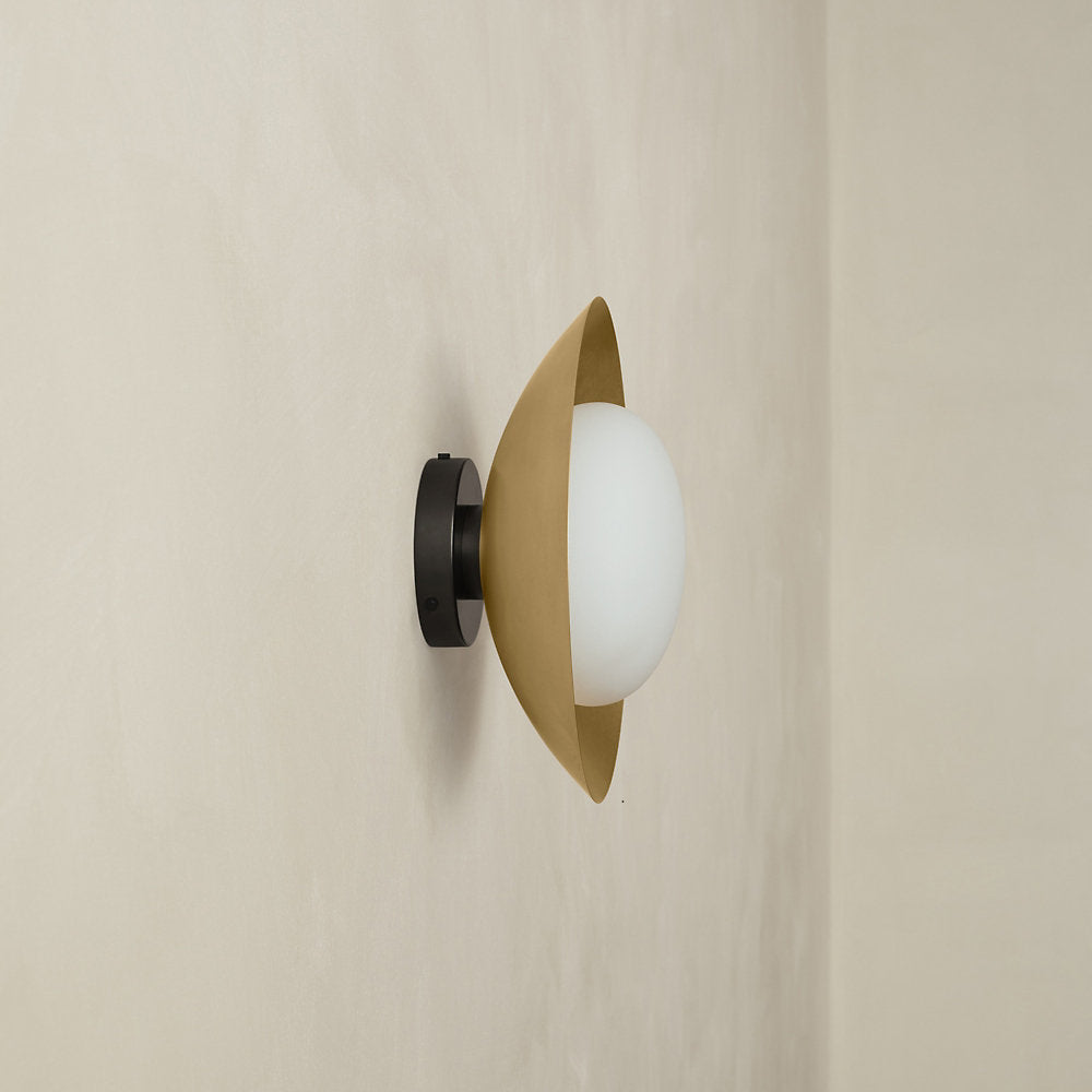Brass Arundel Mushroom Wall / Flushmount