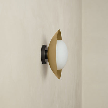Brass Arundel Mushroom Wall / Flushmount