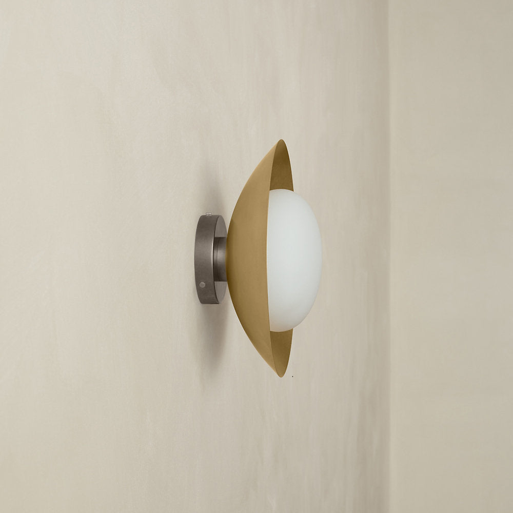 Brass Arundel Mushroom Wall / Flushmount