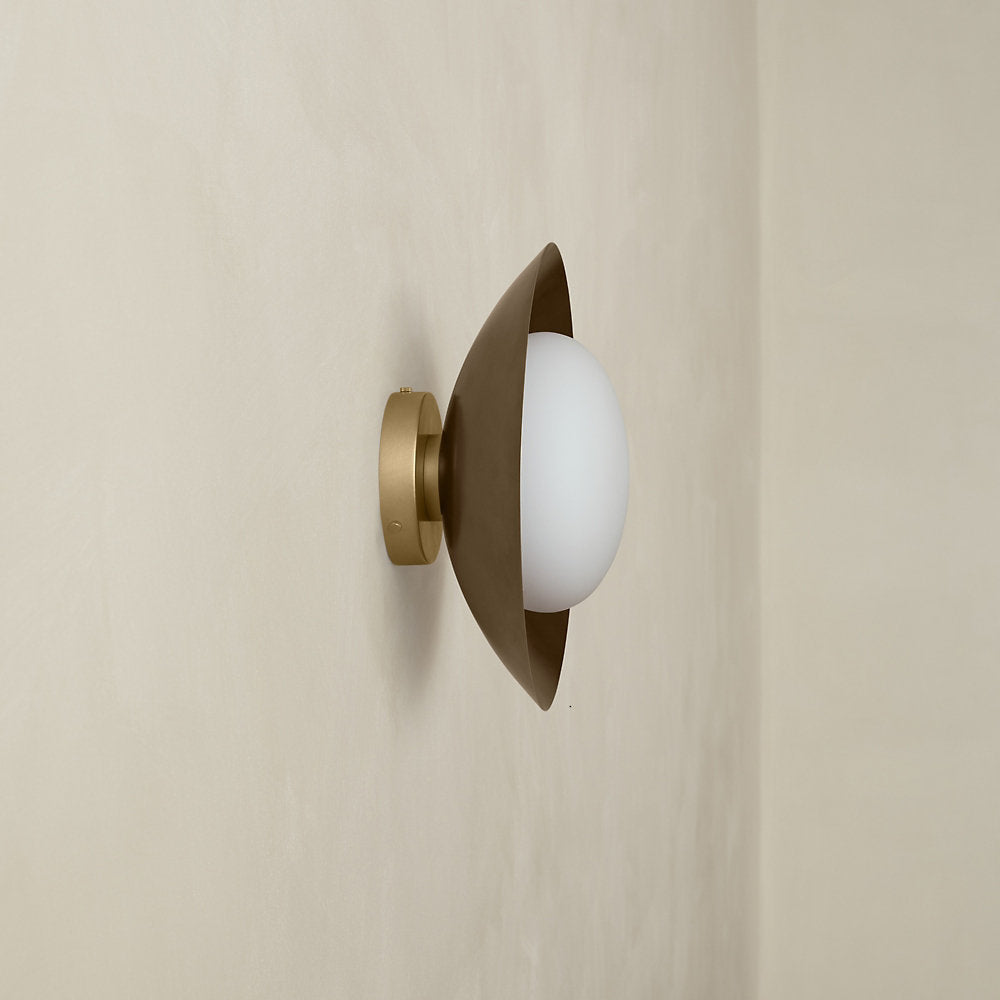 Brass Arundel Mushroom Wall / Flushmount
