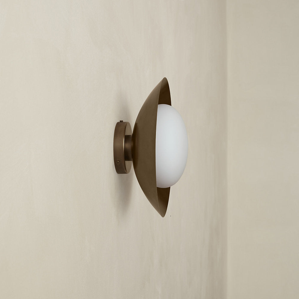 Brass Arundel Mushroom Wall / Flushmount