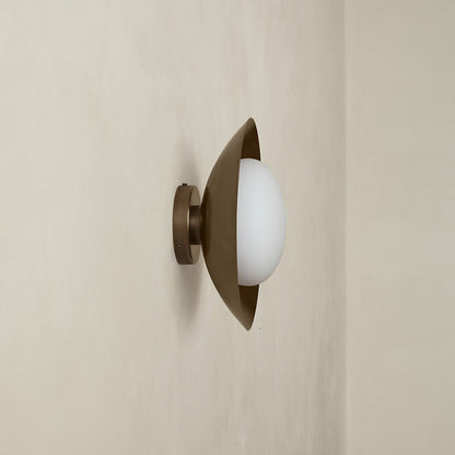 Brass Arundel Mushroom Wall / Flushmount