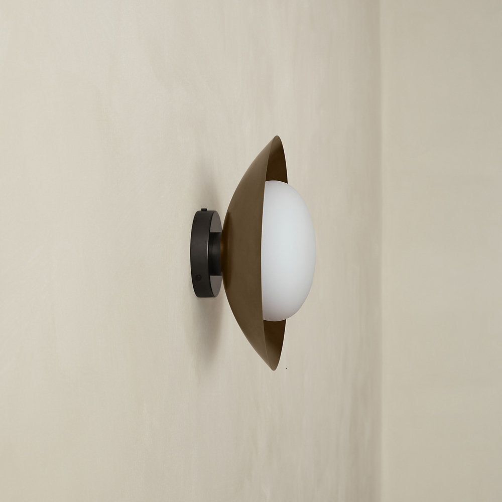 Brass Arundel Mushroom Wall / Flushmount