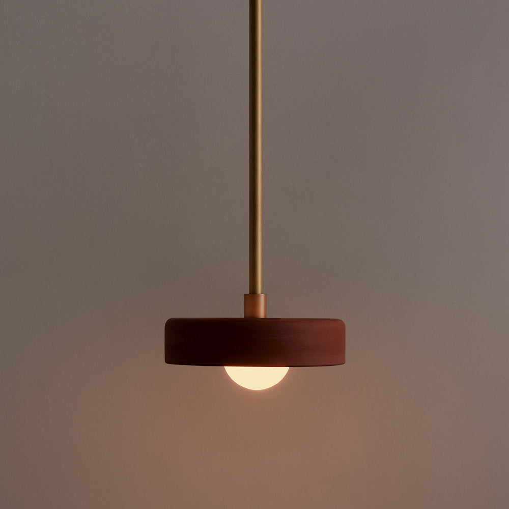 Ceramic Disc Pendant