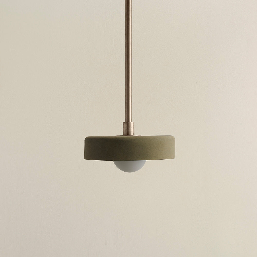 Ceramic Disc Pendant