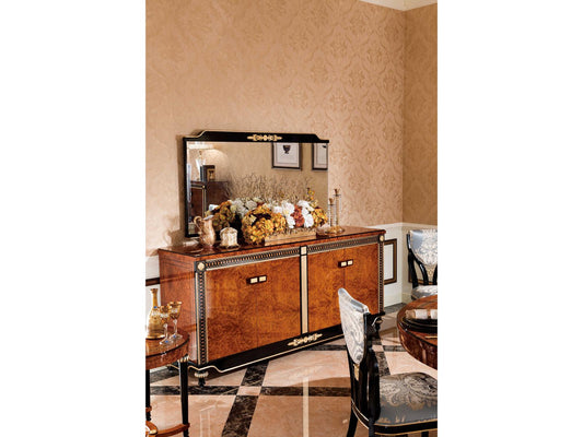 E-69 83-Inch Solid Wood Sideboard Traditional Design