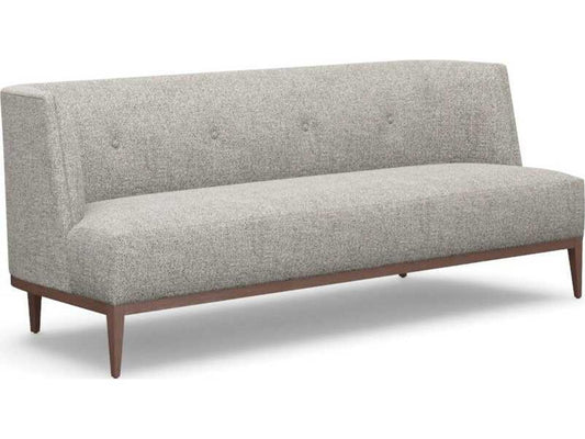 Chloe 3-Seat Upholstered Sofa in Rock Dark Grey