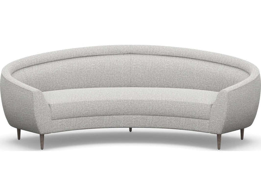Capri 3-Seat Upholstered Sofa in Storm Light Grey