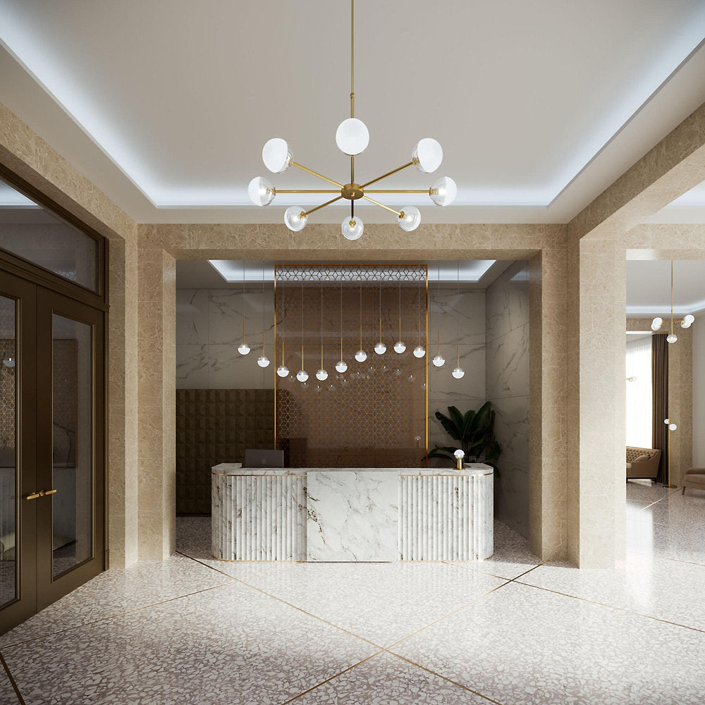 Molecola Chandelier