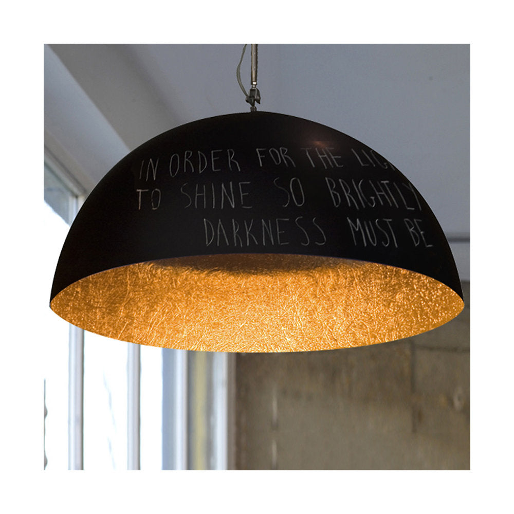 Mezza Luna Lavagna Pendant