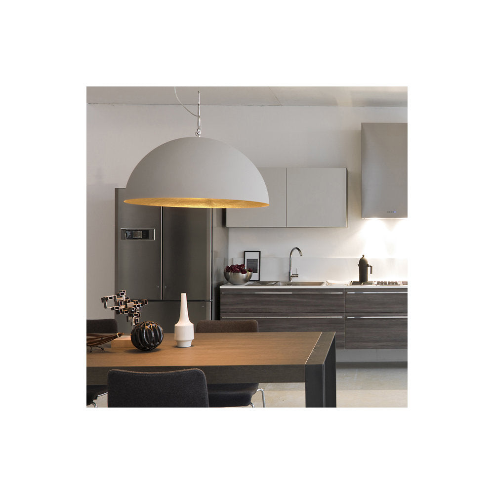 Mezza Luna Cemento Pendant