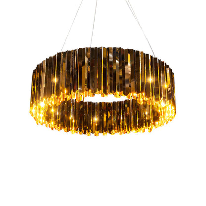 Facet Chandelier