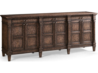 Caldera Brown Sideboard and Mirror Set