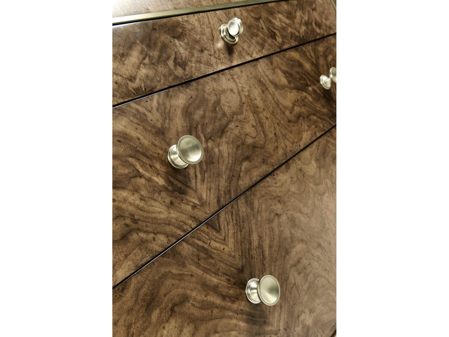 Barcelona 3-Drawer Bedside Chest in Walnut with Soft-Close Drawers