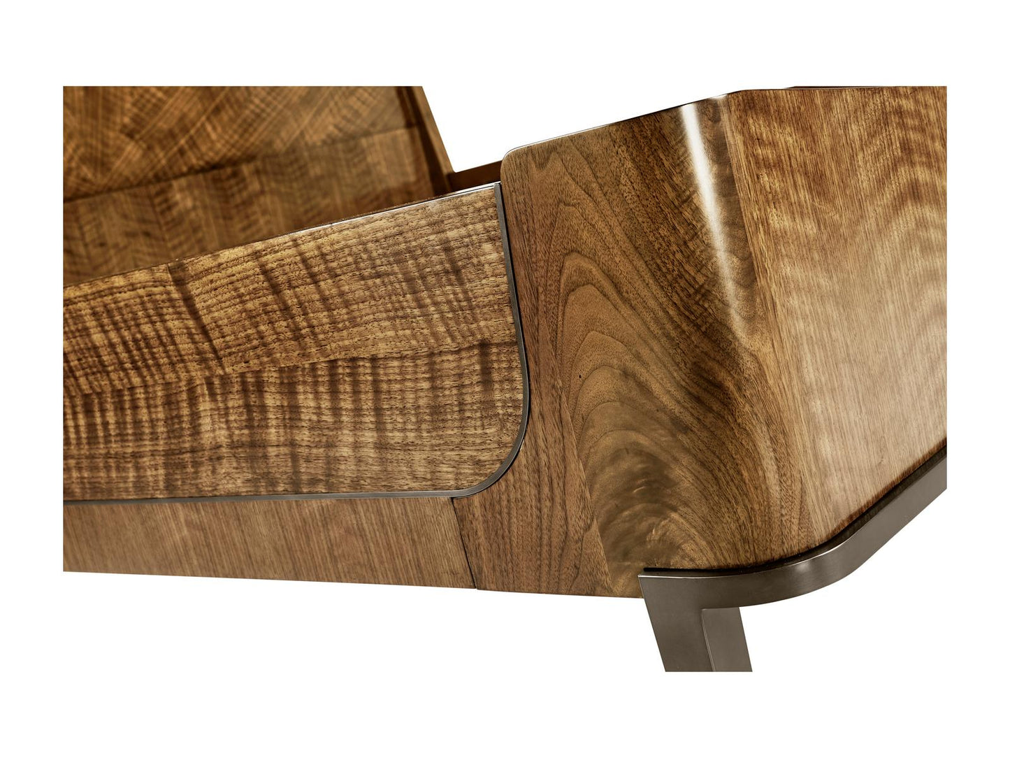 Toulouse US King Panel Bed in Toulouse Walnut