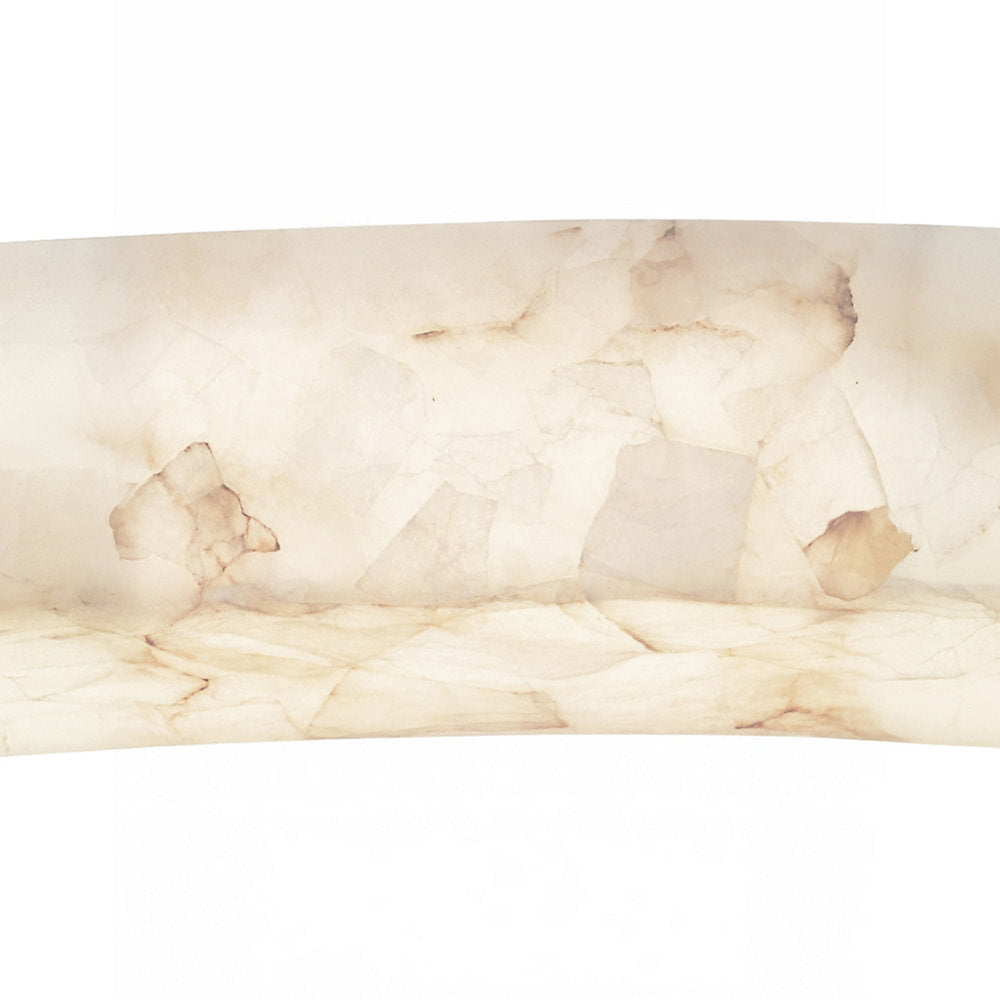 Medley LED Alabaster Rocks Ring Pendant