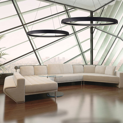 Halo LED Circular Pendant