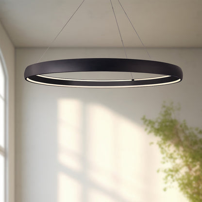Halo LED Circular Pendant