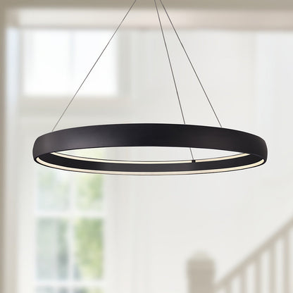 Halo LED Circular Pendant