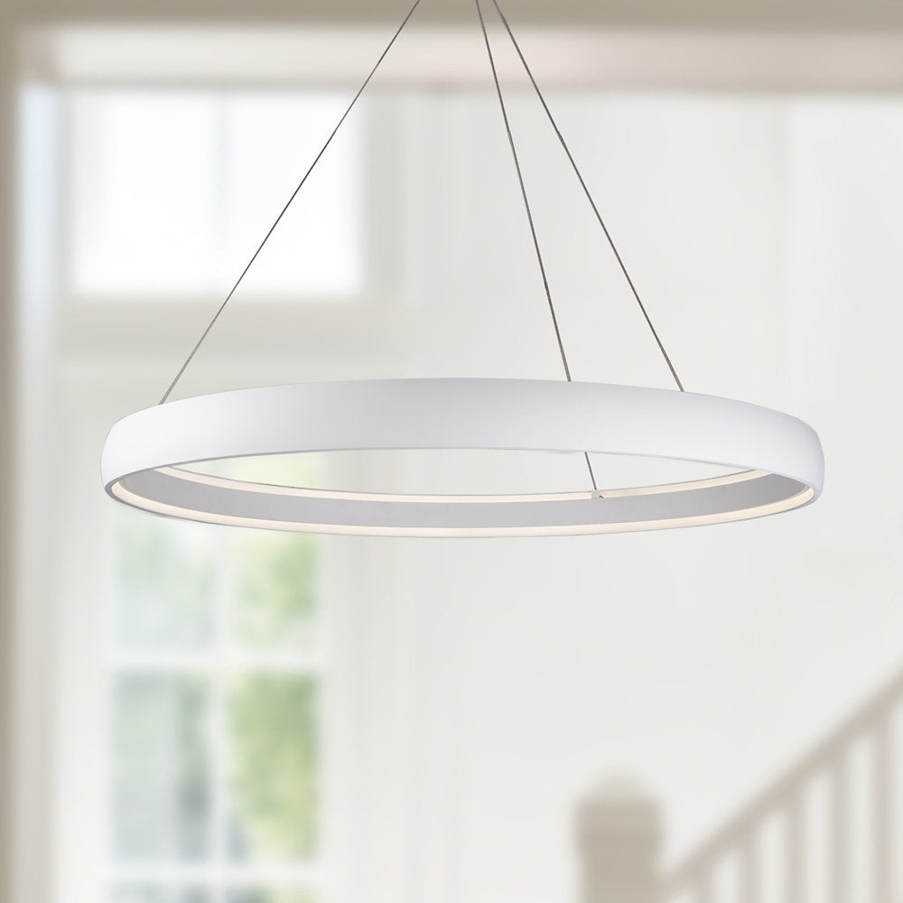 Halo LED Circular Pendant