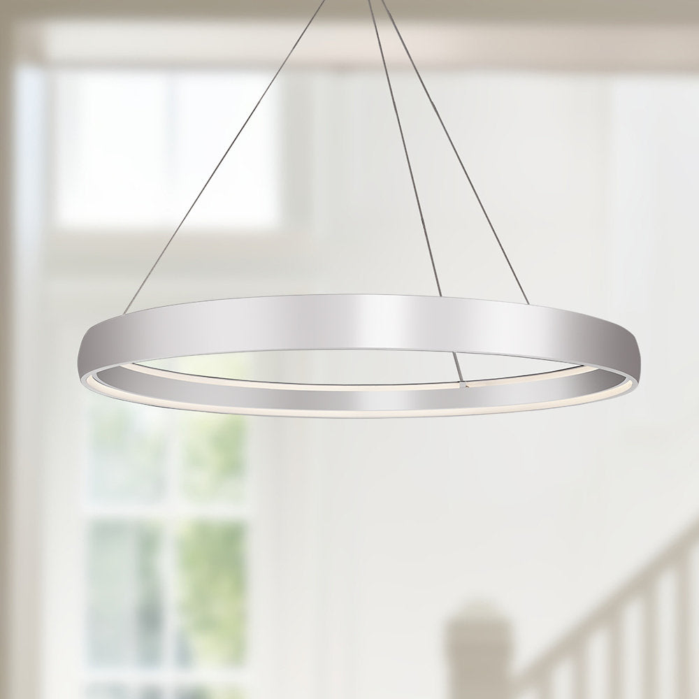 Halo LED Circular Pendant