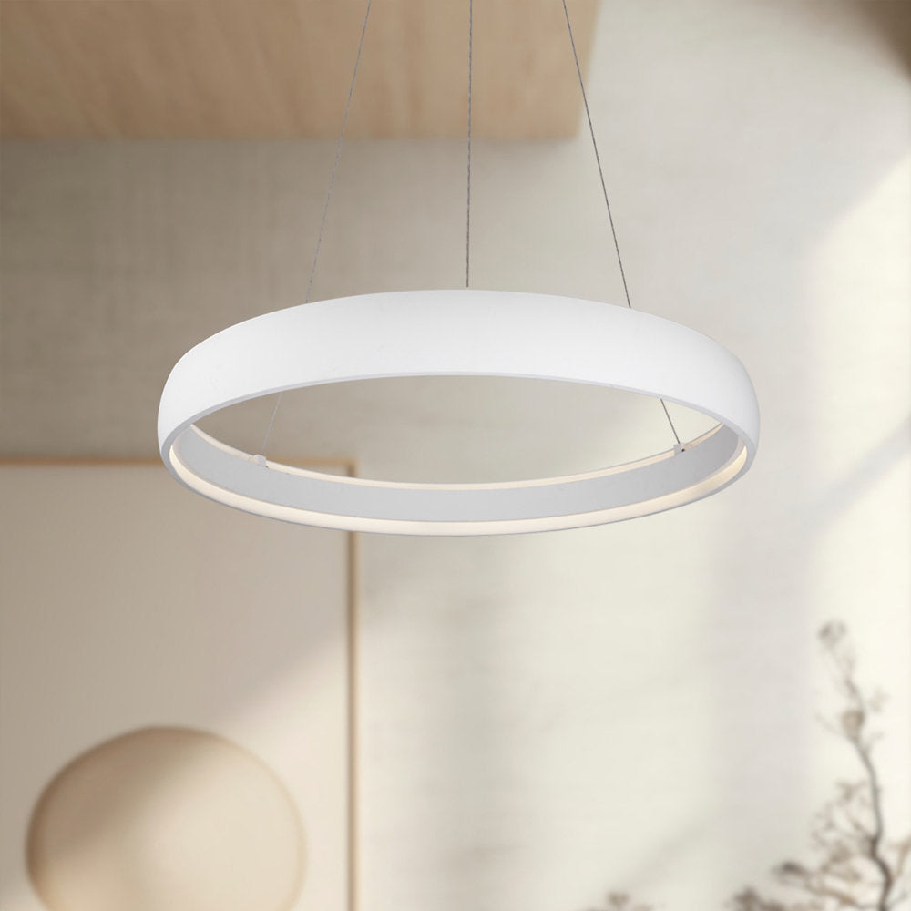 Halo LED Circular Pendant