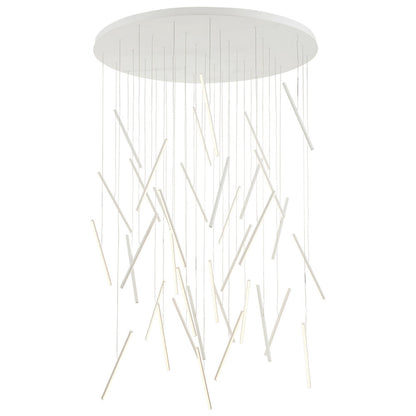 Chute LED Round Multi-Light Pendant