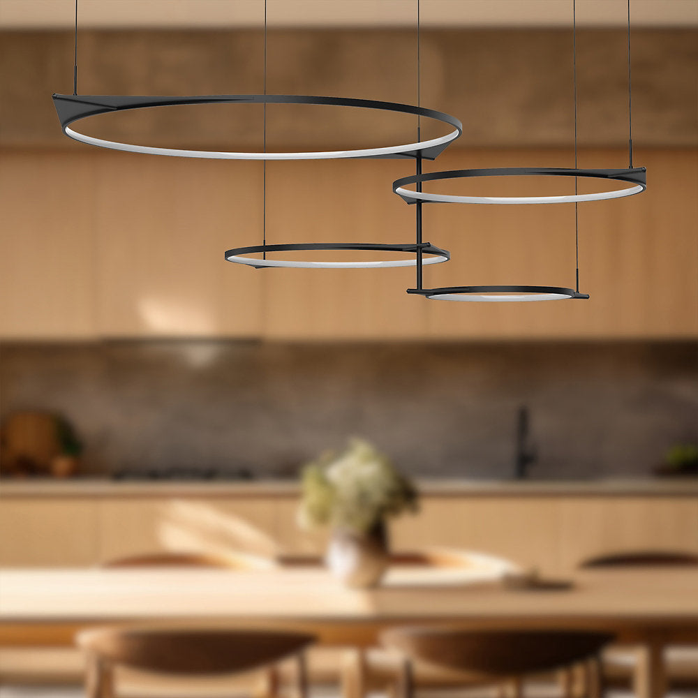 Serif LED Large Chandelier