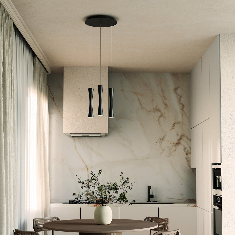 Robson LED Round Multi-Light Pendant