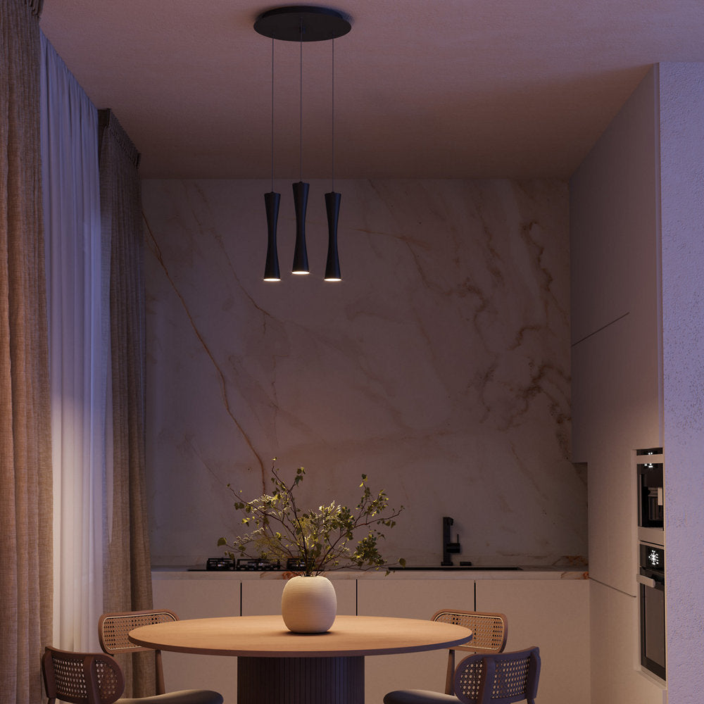 Robson LED Round Multi-Light Pendant