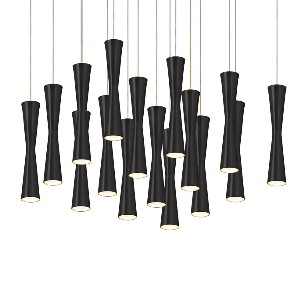 Robson LED Square Multi-Light Pendant